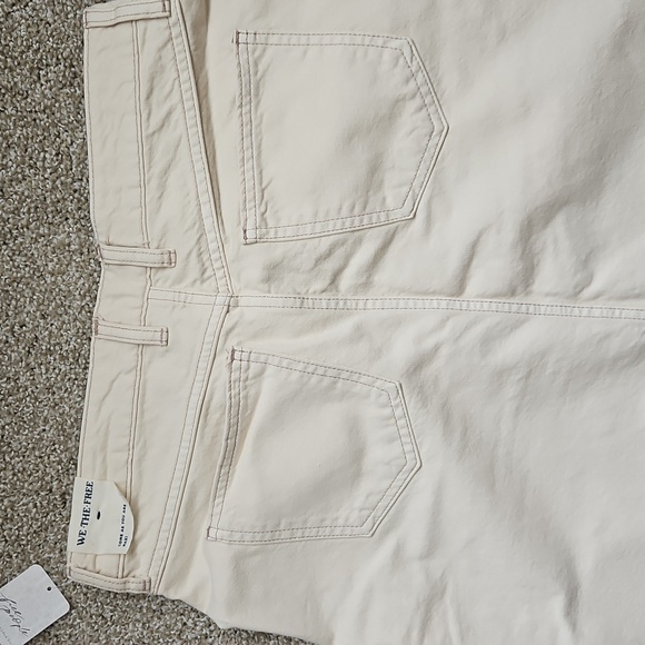 NWT Wisp Ivory Sz 10Free People We The Free Come As You Are Denim Maxi Skirt - Picture 10 of 10